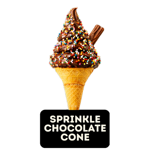 Sprinkle Chocolate Cone