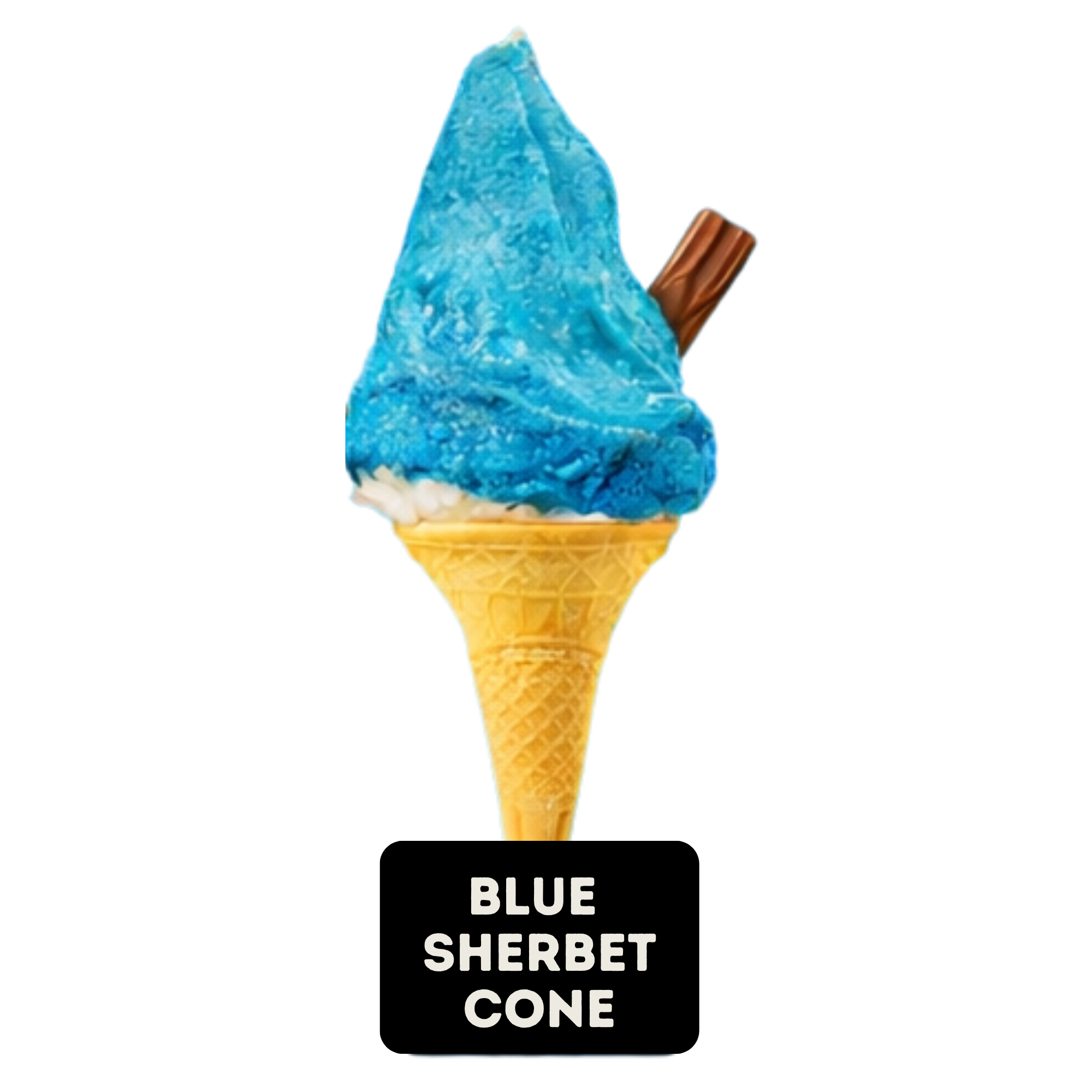 Blue Mr Frostini Cone