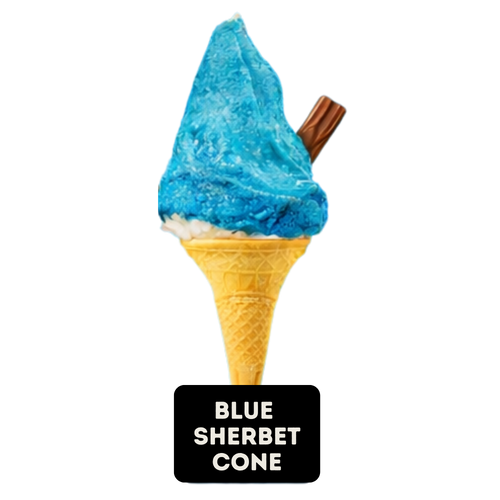 Blue Mr Frostini Cone