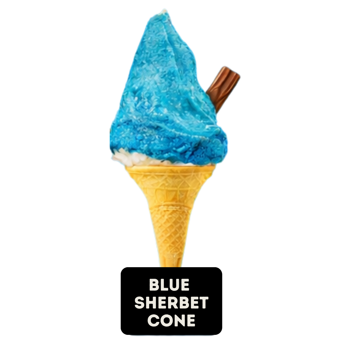 Blue Mr Frostini Cone